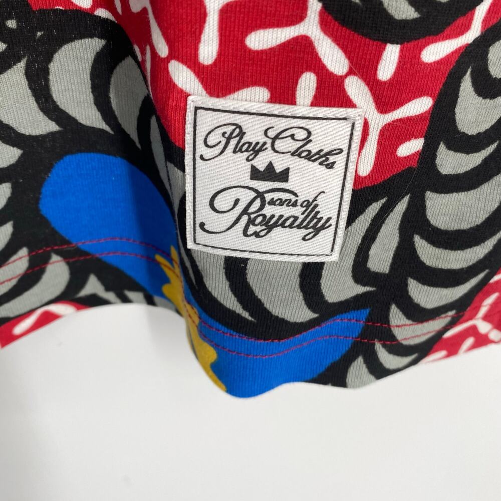 Play Cloths Tank Top Men’s Large 90s Y2K Psychedelic Print Streetwear Colorful - Picture 3 of 8